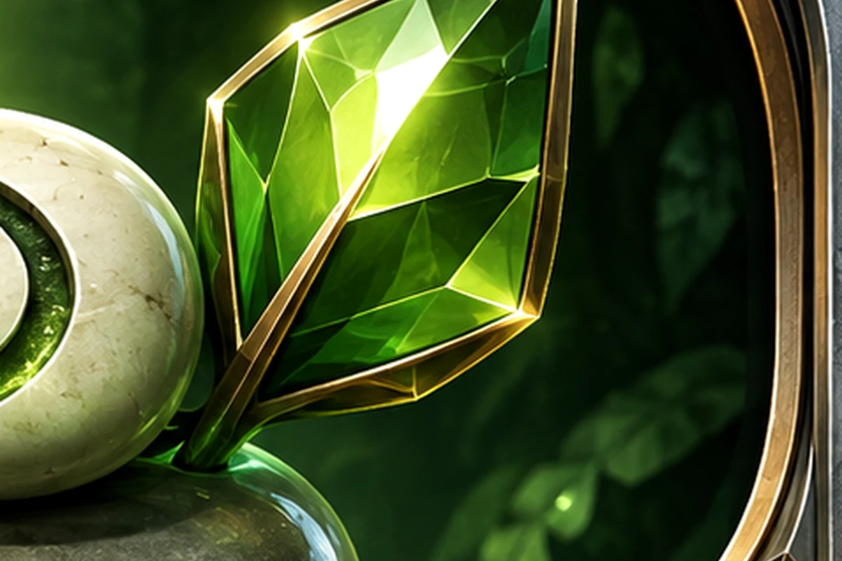 Emerald crystal visual